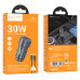 Автомобільний зарядний пристрій HOCO Z57A Glorious PD30W+QC3.0 car charger set(C to C) Metal Gray Автомобільний зарядний пристрій HOCO Z57A Glorious PD30W+QC3.0 car charger set(C to C) Metal Gray