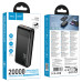 Зовнішній акумулятор HOCO J159A Essence 22.5W+PD20W fully compatible power bank(20000mAh) Black