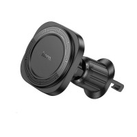 Автотримач для телефона HOCO H28 Rainbow ring magnetic car holder(air outlet) Black Автотримач для телефона HOCO H28 Rainbow ring magnetic car holder(air outlet) Black