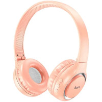 Бездротові накладні навушники HOCO W41 Charm BT headphones Pink