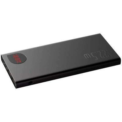 Зовнішній акумулятор Baseus Adaman Metal Digital Display Quick Charge Power Bank 10000mAh 22.5W Black