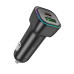 Автомобільний зарядний пристрій BOROFONE BZ28A Trophie PD30W+QC3.0 car charger Black Автомобільний зарядний пристрій BOROFONE BZ28A Trophie PD30W+QC3.0 car charger Black