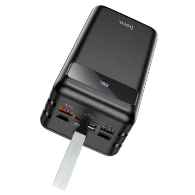 Зовнішній акумулятор HOCO J86B Electric 22.5W fully compatible power bank(60000mAh) Black