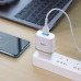 Мережевий зарядний пристрій з кабелем HOCO C12Q Smart QC3.0 charger set(Type-C) 18W White Мережевий зарядний пристрій з кабелем HOCO C12Q Smart QC3.0 charger set(Type-C) 18W White