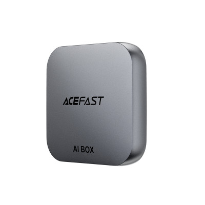 Адаптер ACEFAST QC2 AI Box CarPlay wireless adapter for car Metal Gray Адаптер ACEFAST QC2 AI Box CarPlay wireless adapter for car Metal Gray