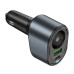 Автомобільний зарядний пристрій HOCO Z56 Friend PD35W+QC3.0 cigarette lighter car charger Black