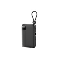 Зовнішній акумулятор REMAX 22.5W Dual cables fast charging power bank 20000mAh FC-15 Black Зовнішній акумулятор REMAX 22.5W Dual cables fast charging power bank 20000mAh FC-15 Black
