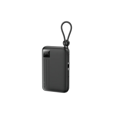 Зовнішній акумулятор REMAX 22.5W Dual cables fast charging power bank 20000mAh FC-15 Black