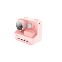 Камера для дітей HOCO DV200 Dual lens children printing camera Pink