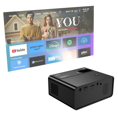 Проектор HOCO DT6 wireless projector (720P same screen version) (EU)