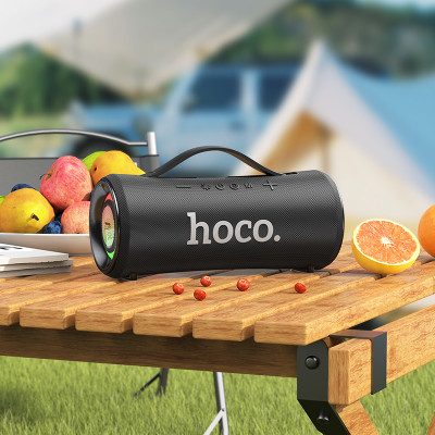 Портативна колонка HOCO HA10 Oleada outdoor BT speaker Black