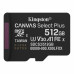 Карта пам'яті microSDXC (UHS-1 U3) Kingston Canvas Select Plus Gen3 512Gb class 10 А1 V30 (R-150MB/s)