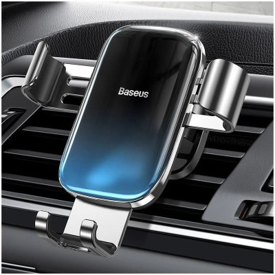 Автотримач для телефона Baseus Glaze Gravity Car Mount Black Автотримач для телефона Baseus Glaze Gravity Car Mount Black