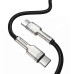 Кабель Baseus Cafule Series Metal Data Cable Type-C to Type-C 100W 2m Black Кабель Baseus Cafule Series Metal Data Cable Type-C to Type-C 100W 2m Black