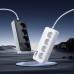 Мережевий подовжувач HOCO AC22 Sunlight 4-bit (PD30W/1C3A) desktop socket (EU/GER) White