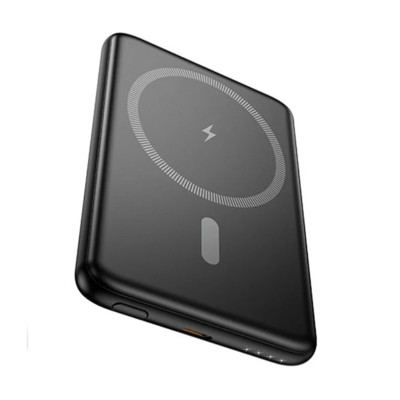 Зовнішній акумулятор HOCO J140A Tony PD20W ultra-thin magnetic power bank(5000mAh) Black