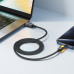 Кабель ACEFAST C21-04 USB-A to USB-C fantasy color series braided Charging data cable Black Кабель ACEFAST C21-04 USB-A to USB-C fantasy color series braided Charging data cable Black