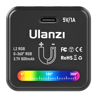 Відеосвітло Ulanzi Vijim L2 RGB COB VEDIO LIGHT, 4W (UV-2878 L2 RGB) Відеосвітло Ulanzi Vijim L2 RGB COB VEDIO LIGHT, 4W (UV-2878 L2 RGB)