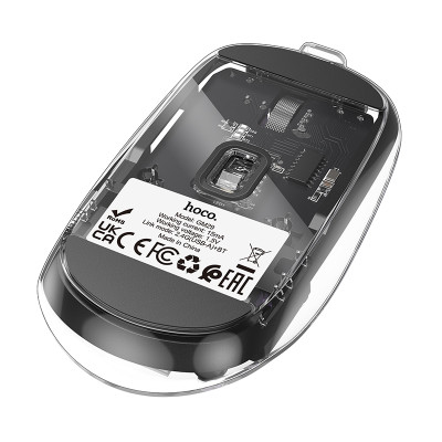 Миша HOCO GM29 Mysterious dual-mode silent wireless mouse Dark Night Black