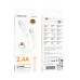 Кабель BOROFONE BX115 Lotto silicone charging data cable Micro White Кабель BOROFONE BX115 Lotto silicone charging data cable Micro White