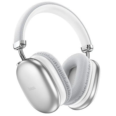 Бездротові накладні навушники HOCO W35 Max Joy BT headphones Silver Бездротові накладні навушники HOCO W35 Max Joy BT headphones Silver