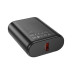 Внешний аккумулятор HOCO Q3 Pro 22.5W+PD20W fully compatible power bank(10000mAh) Black