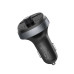 АЗП з FM-модулятором HOCO E41 In-car audio wireless FM transmitter Black