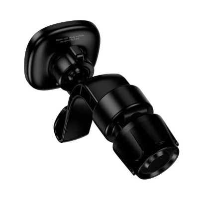 Автотримач для телефона HOCO H99 Crown magnetic car holder(headrest) black metal gray