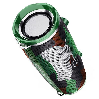 Портативна колонка HOCO BS40 Desire song sports wireless speaker Camouflage Green Портативна колонка HOCO BS40 Desire song sports wireless speaker Camouflage Green