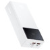 Зовнішній акумулятор Baseus Star-Lord Digital Display Fast Charging Power Bank 30000mAh 65W Moon White（With Simple Series Charging Cable USB to Type-C