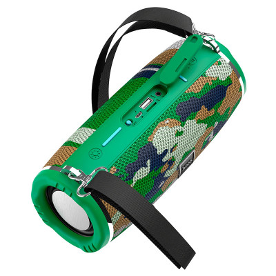 Портативна колонка HOCO HC12 Sports BT speaker Camouflage Green