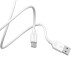 Кабель BOROFONE BX14 USB to Type-C 2.4A, 1m, PVC, TPE connectors, White