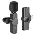 Бездротова мікрофонна система BOROFONE BFK12 Trophy lavalier (Type-C) Black