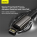 Кабель Baseus Tungsten Gold Fast Charging Data Cable Type-C to iP PD 20W 2m Black