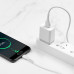 Кабель HOCO X37 USB to Type-C 3A, 1m, PVC, PVC connectors, White Кабель HOCO X37 USB to Type-C 3A, 1m, PVC, PVC connectors, White