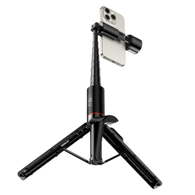 Штатив HOCO K34 Spring live broadcast holder with fill light Black