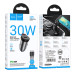 Автомобільний зарядний пристрій HOCO NZ16 Rigorous single port PD30W car charger set(C to C) Metal Grey Автомобільний зарядний пристрій HOCO NZ16 Rigorous single port PD30W car charger set(C to C) Metal Grey