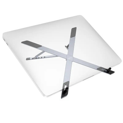 Подставка для ноутбука HOCO HD9 Action metal folding notebook holder Metal gray