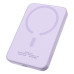 Зовнішній акумулятор Baseus Magnetic Mini Wireless Fast Charge Power Bank 5000mAh 20W Nebula Purple Зовнішній акумулятор Baseus Magnetic Mini Wireless Fast Charge Power Bank 5000mAh 20W Nebula Purple