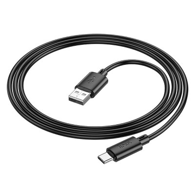 Кабель HOCO X88 Gratified charging data cable for Type-C Black Кабель HOCO X88 Gratified charging data cable for Type-C Black