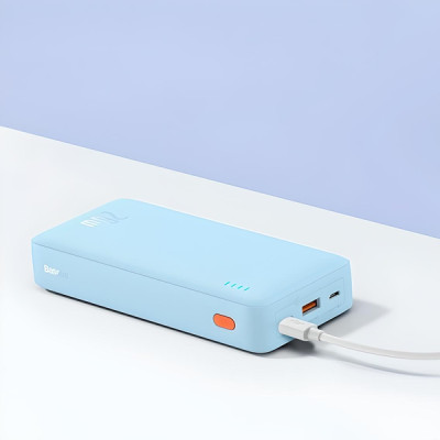 Зовнішній акумулятор Baseus Airpow Fast Charge Power Bank 10000mAh 20W Galaxy Blue