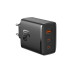 Мережевий зарядний пристрій Baseus Cube Pro Fast Charger 2C+U 65W EU Cluster Black
