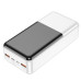 Зовнішній акумулятор HOCO J108B Universe 22.5W fully compatible power bank(30000mAh) White