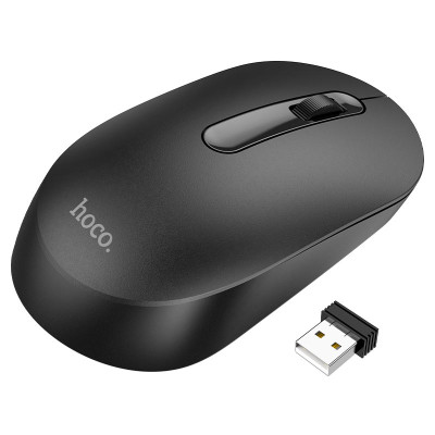 Маніпулятор миша HOCO GM14 Platinum 2.4G business wireless mouse Black Маніпулятор миша HOCO GM14 Platinum 2.4G business wireless mouse Black