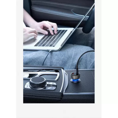 Автомобільний зарядний пристрій Baseus Particular Digital Display QC+PPS Dual Quick Charger Car Charger 65W Shallow tarnish Автомобільний зарядний пристрій Baseus Particular Digital Display QC+PPS Dual Quick Charger Car Charger 65W Shallow tarnish