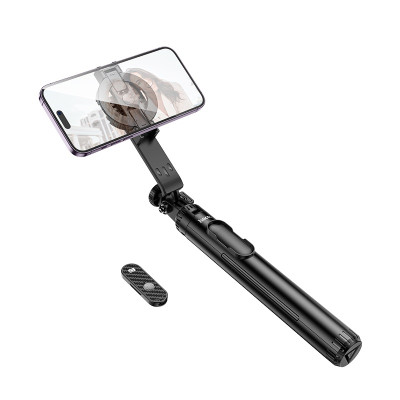 Селфі-монопод HOCO K25 Sherkhan magnetic aluminum alloy live broadcast holder Black Селфі-монопод HOCO K25 Sherkhan magnetic aluminum alloy live broadcast holder Black