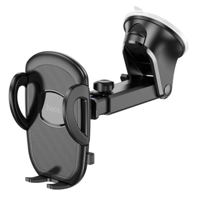 Автотримач для телефона HOCO H9 General car holder(center console) Black Автотримач для телефона HOCO H9 General car holder(center console) Black