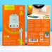 Мережевий зарядний пристрій HOCO N33 Start three-port PD35W(2C1A) charger set(Type-C to Type-C) White