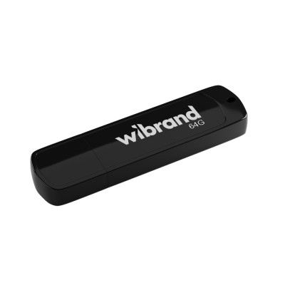 Флеш-накопичувач Wibrand USB 2.0 Grizzly 64Gb Black Флеш-накопичувач Wibrand USB 2.0 Grizzly 64Gb Black