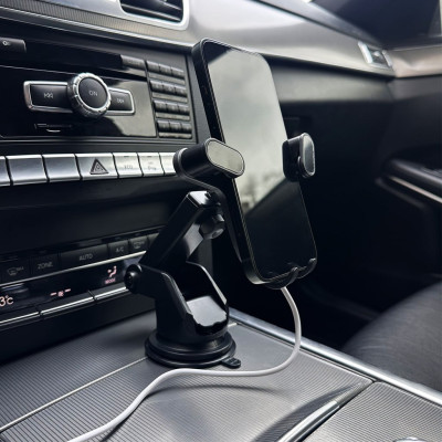 Автотримач для телефона з БЗП WUW-Z30 Black